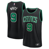 Derrick White Boston Celtics Fast Break Replica Player Jersey - Statement Edition - Black | Fanatics for sale