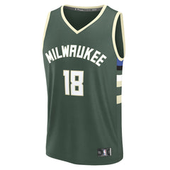 Kyle Kuzma Milwaukee Bucks Fast Break Replica Player Jersey - Icon Edition - Hunter Green | Fanatics discount