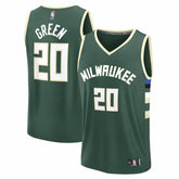 A.J. Green Milwaukee Bucks Fast Break Replica Player Jersey - Icon Edition - Hunter Green | Fanatics shop