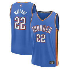 Cason Wallace Oklahoma City Thunder Fast Break Replica Player Jersey - Icon Edition - Blue | Fanatics online