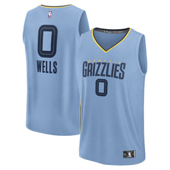 Jaylen Wells Memphis Grizzlies Fast Break Replica Player Jersey - Statement Edition - Light Blue | Fanatics discount