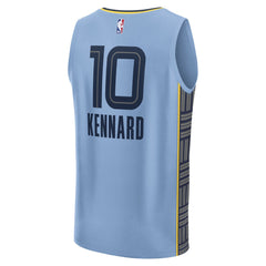 Luke Kennard Memphis Grizzlies Fast Break Replica Player Jersey - Statement Edition - Light Blue | Fanatics online