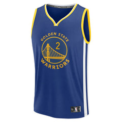 Brandin Podziemski Golden State Warriors Fast Break Replica Player Jersey sale - Icon Editi- Royal | Fanatics shop