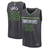 Luka Garza Minnesota Timberwolves Fast Break Replica Player Jersey - Statement Edition - Charcoal | Fanatics outlet