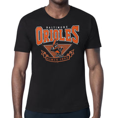 Baltimore Orioles Starter ‘80s Inspired T-Shirt - Black