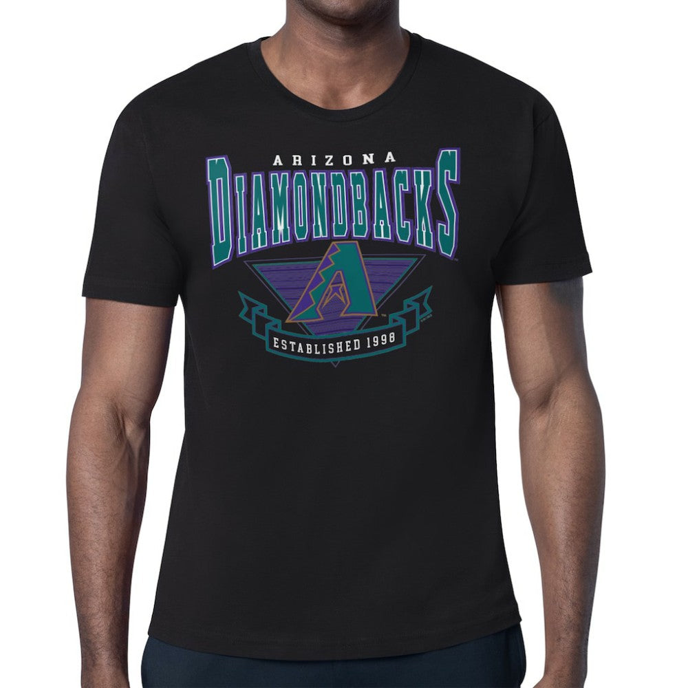 Arizona Diamondbacks Starter ‘80s Inspired T-Shirt - Black