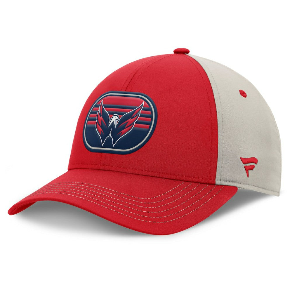 Washington Capitals Fanatics 2025 Stanley Cup Playoffs Locker Room Trucker Adjustable Hat