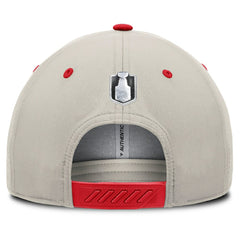 Washington Capitals Fanatics 2025 Stanley Cup Playoffs Locker Room Trucker Adjustable Hat