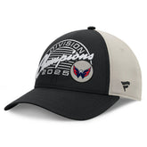 Washington Capitals Fanatics 2025 Metropolitan Division Champions Locker Room Adjustable Hat