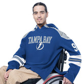 Tampa Bay Lightning G-III Sports by Carl Banks Adaptive Wear Lord Stanley Hooded Long Sleeve Sweatshirt