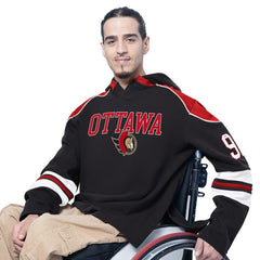 Ottawa Senators G-III Sports by Carl Banks Adaptive Wear Lord Stanley Hooded Long Sleeve Sweatshirt
