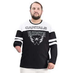 Washington Capitals G-III Sports by Carl Banks Adaptive Wear Outlast Durene Long-Sleeve T-Shirt