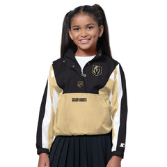 Vegas Golden Knights Starter Girls Key Player Half Zip Jacket