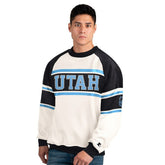Utah Mammoth Starter Male Adult Defense Fleece Crewneck Sweatshirt