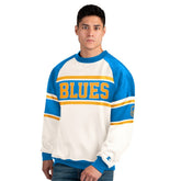 St. Louis Blues Starter Male Adult Defense Fleece Crewneck Sweatshirt