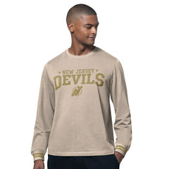 New Jersey Devils Starter Field Long Sleeve T-Shirt