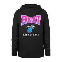 Miami Heat '47 2025/26 City Edition Jab Step Headline Hoodie - Black | 47 brand shop