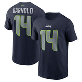 NFL Seattle Seahawks Sam Darnold Name & Number T-Shirt
