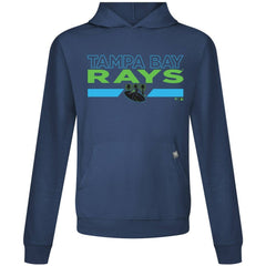 Tampa Bay Rays Levelwear City Connect Relay No Hitter Pullover Hoodie - Navy