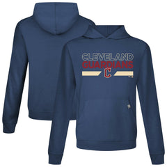 Cleveland Guardians Levelwear City Connect Relay No Hitter Pullover Hoodie - Navy