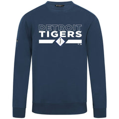 Detroit Tigers Levelwear City Connect Zane No Hitter Pullover Sweatshirt - Navy