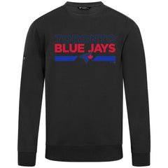Toronto Blue Jays Levelwear City Connect Zane No Hitter Pullover Sweatshirt - Black