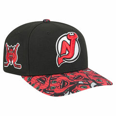 New Jersey Devils New Era Mascot Visor 9SEVENTY Adjustable Hat