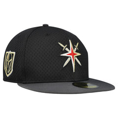 Vegas Golden Knights New Era Mesh Crown Two-Tone 59FIFTY Fitted Hat