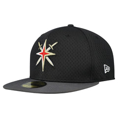 Vegas Golden Knights New Era Mesh Crown Two-Tone 59FIFTY Fitted Hat