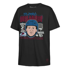 Nathan MacKinnon Colorado Avalanche Mitchell & Ness Youth Caricature T-Shirt