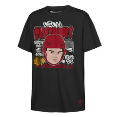 Connor Bedard Chicago Blackhawks Mitchell & Ness Youth Caricature T-Shirt
