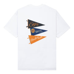 Enjoy Basketball x New York Knicks Unisex Hoop Enthusiast Capsule Collection T-Shirt - White sale