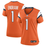 NFL Denver Broncos Evan Engram Women's Team Game Jersey