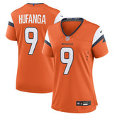 NFL Denver Broncos Talanoa Hufanga Women's Team Game Jersey