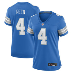 NFL Detroit Lions D.J. Reed Women's Team Game Jersey