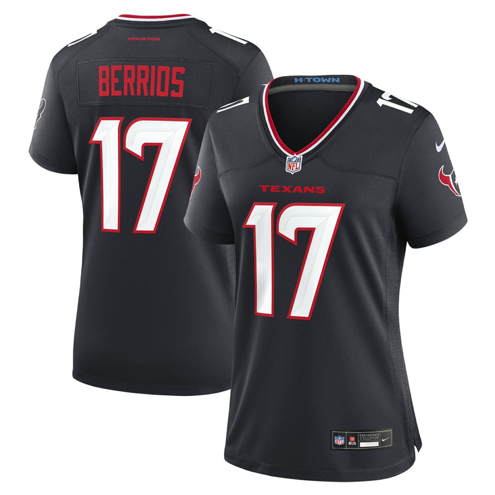 NFL Houston Texans Braxton Berrios Women's Team Game Jersey