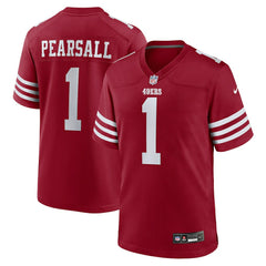 NFL San Francisco 49ers Ricky Pearsall Team Game Jersey