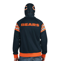NFL Chicago Bears Pro Player Helmet Full-Zip Hooded Track Jacket