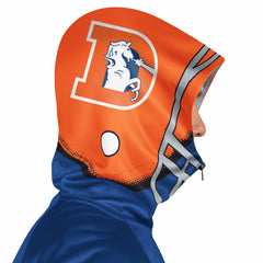 NFL Denver Broncos Pro Player Retro Helmet Full-Zip Hooded Track Jacket