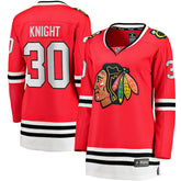 Spencer Knight Chicago Blackhawks Fanatics Women's Home Breakaway Player Jersey