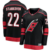 Logan Stankoven Carolina Hurricanes Fanatics Women's Home Breakaway Player Jersey