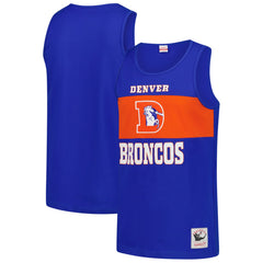 NFL Denver Broncos Retro Colorblock Tank Top