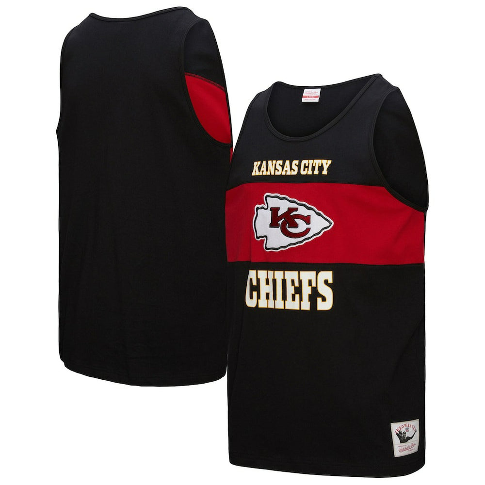 NFL Kansas City Chiefs Retro Colorblock Tank Top