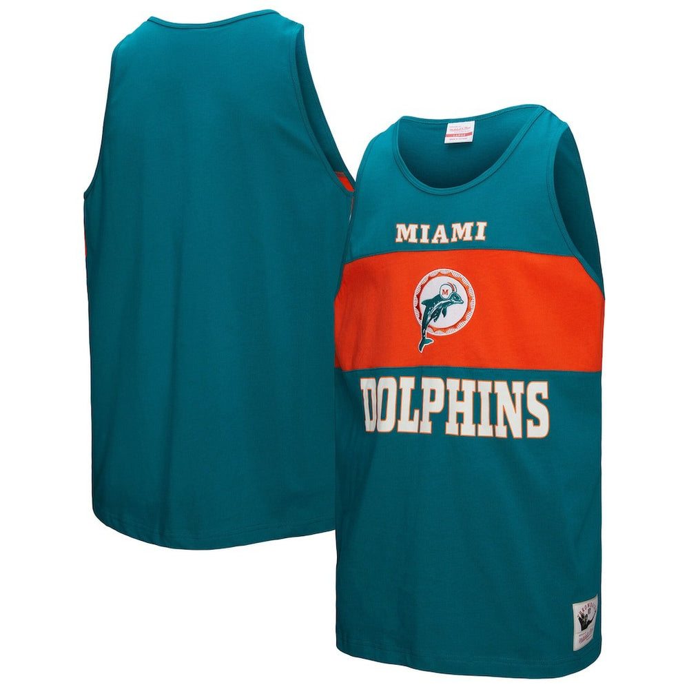 NFL Miami Dolphins Retro Colorblock Tank Top