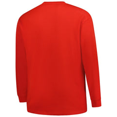 NFL Houston Texans Big & Tall Throwback Thermal Long Sleeve T-Shirt