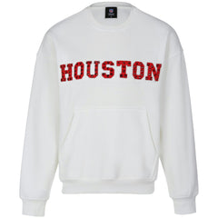 NFL Houston Texans Cuce Women's Chenille Jeweled Sweatshirt