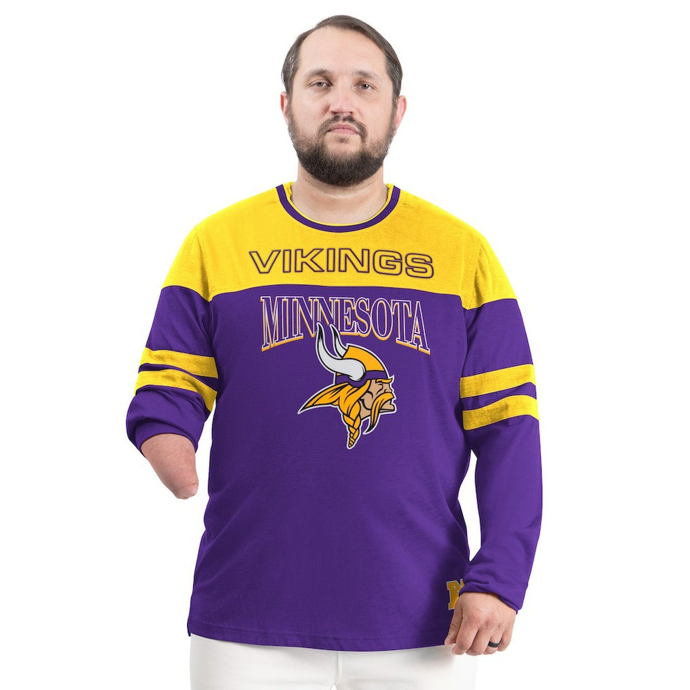 NFL Minnesota Vikings G-III Sports by Carl Banks Adaptive Outlast Long Sleeve T-Shirt