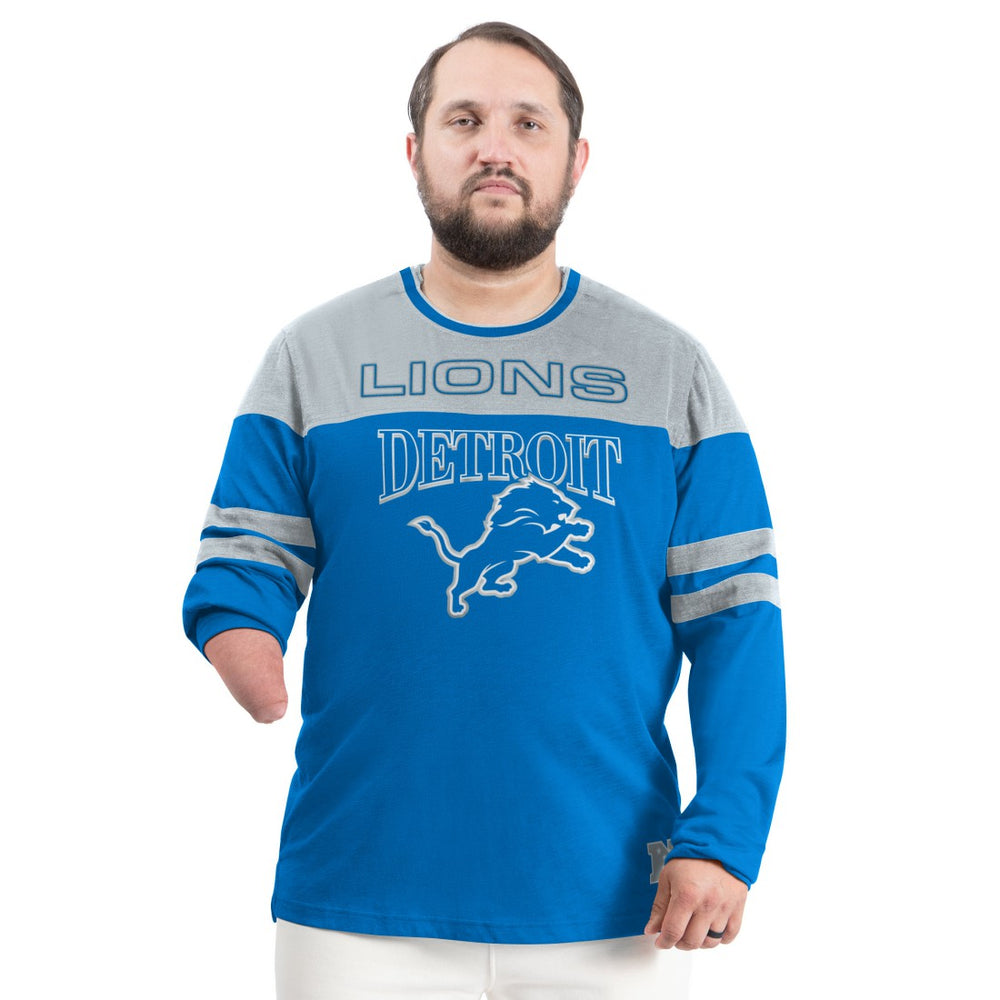 NFL Detroit Lions G-III Sports by Carl Banks Adaptive Outlast Long Sleeve T-Shirt