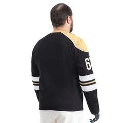 NFL New Orleans Saints G-III Sports by Carl Banks Adaptive Lord Stanley Crewneck Sweatshirt