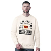 NFL Washington Commanders MSX by Michael Strahan Whiteout Tri-Blend Sweatshirt